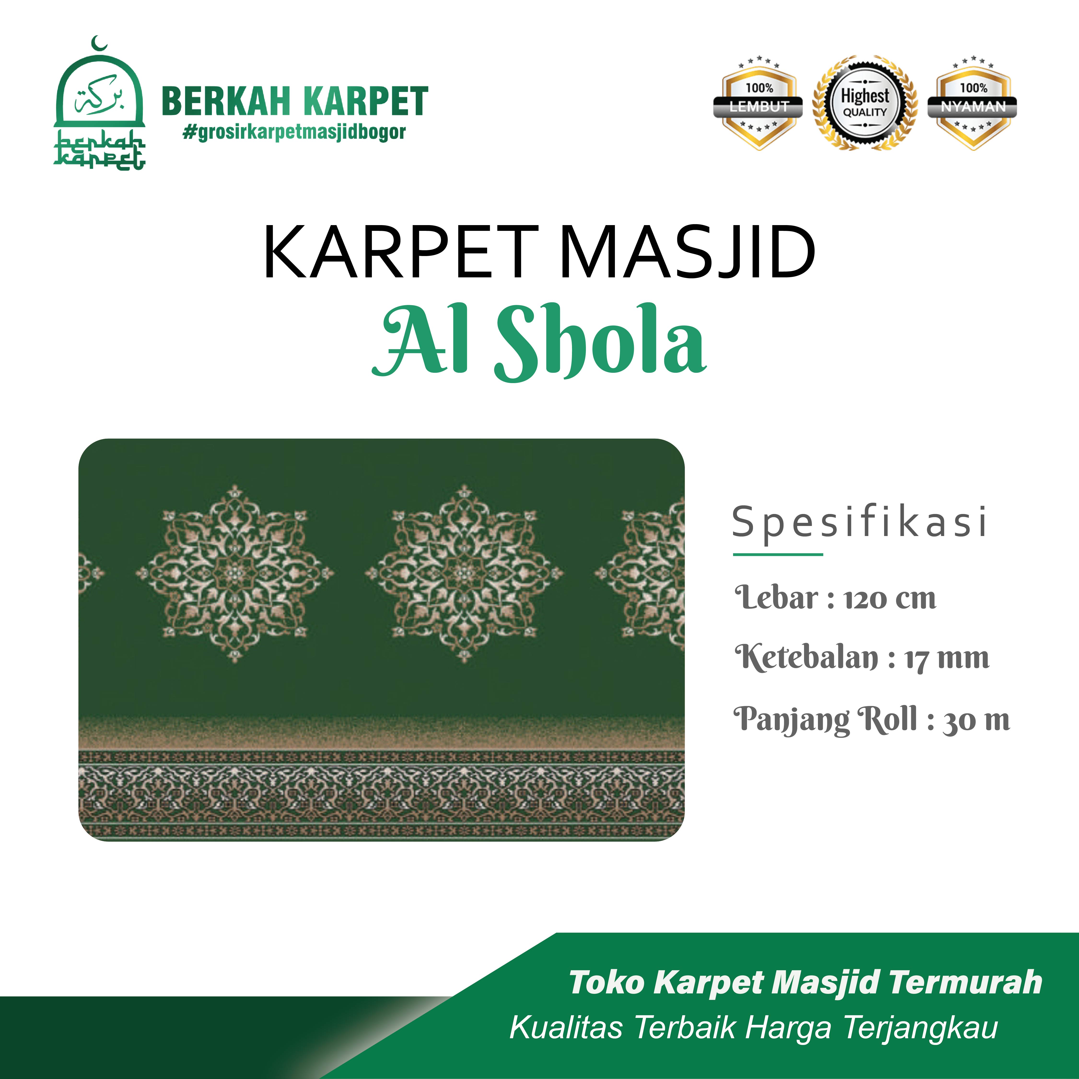 AL SHOLA KARPET MASJID METERAN